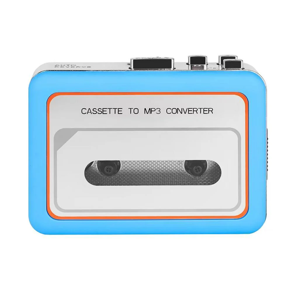 302 Cassette to MP3 Converter Tape Player Portable Dual Speakers - Image 2
