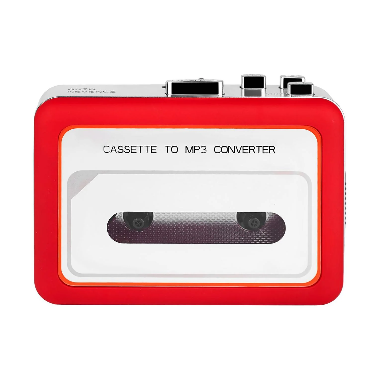 302 Cassette to MP3 Converter Tape Player Portable Dual Speakers - Image 5
