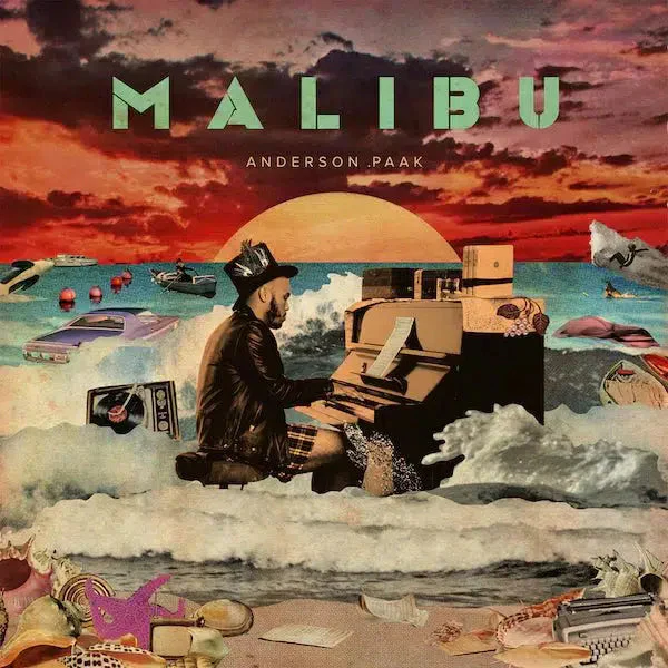 Anderson .Paak - Malibu (10 Year Anniversary) Translucent green cassette