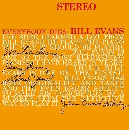 Bill Evans Trio ‎– Everybody Digs Bill Evans