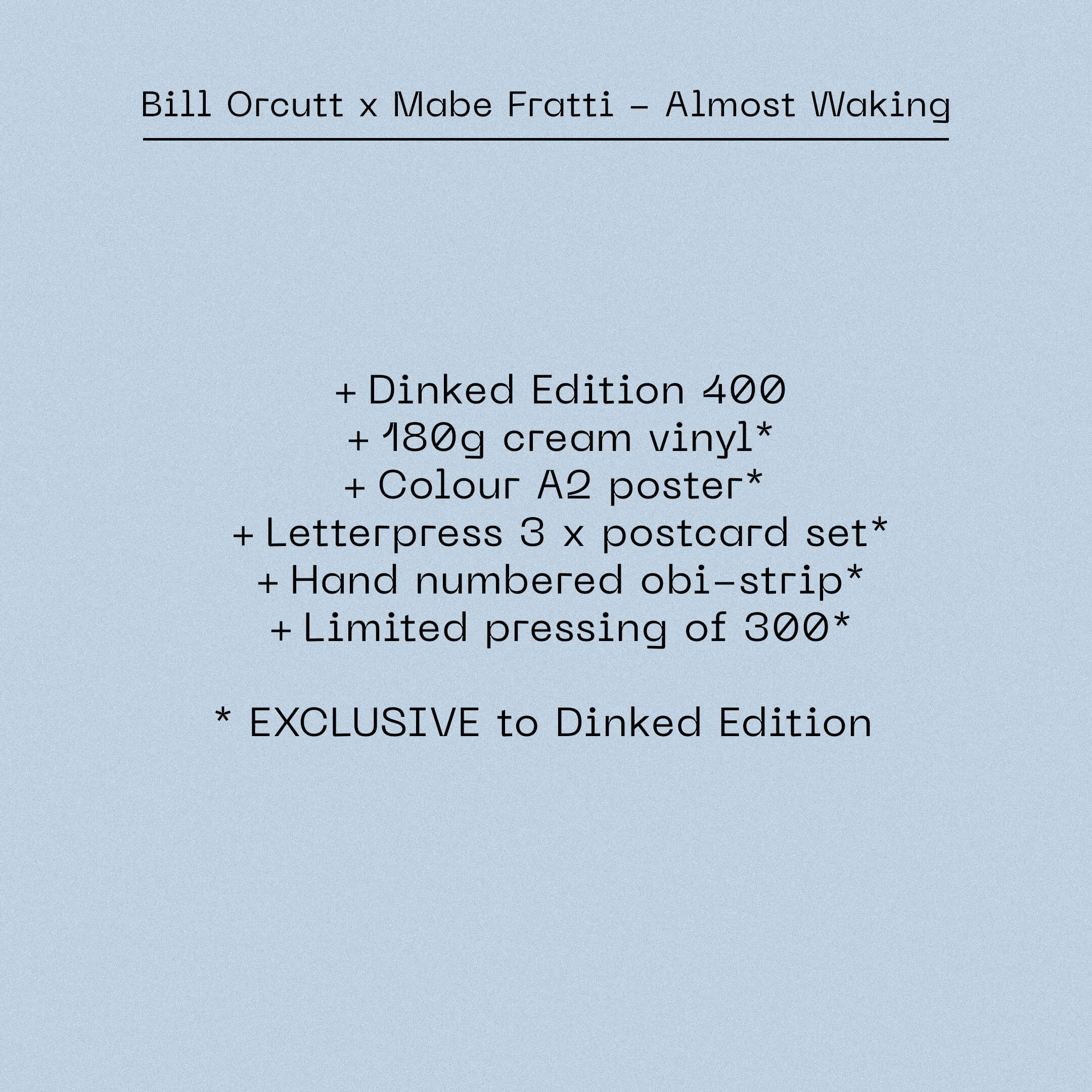 Bill Orcutt & Mabe Fratti - Almost Waking - Image 7