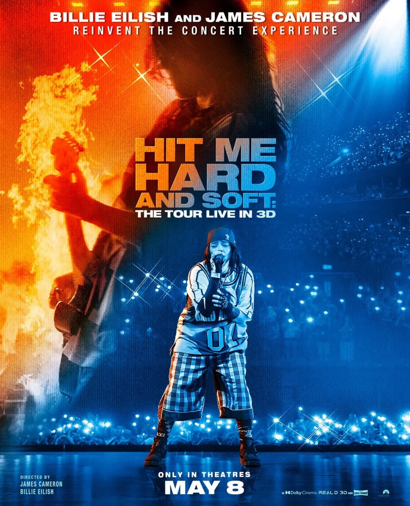Billie Eilish - HIT ME HARD AND SOFT: The Tour (Live) + B2 Film Poster - Image 4