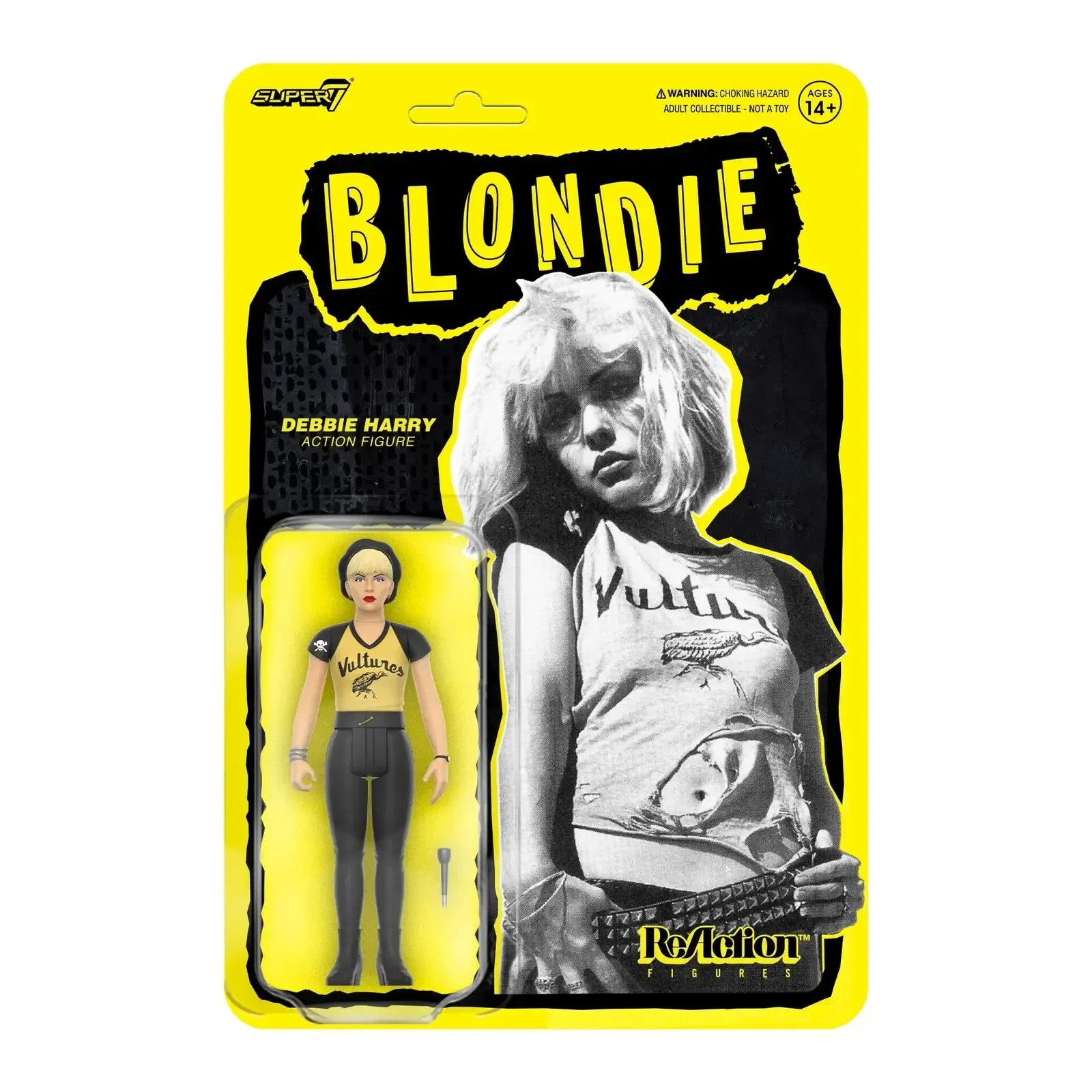 Blondie ReAction Figures: Debbie Harry (Vultures) Wave 02 Super7
