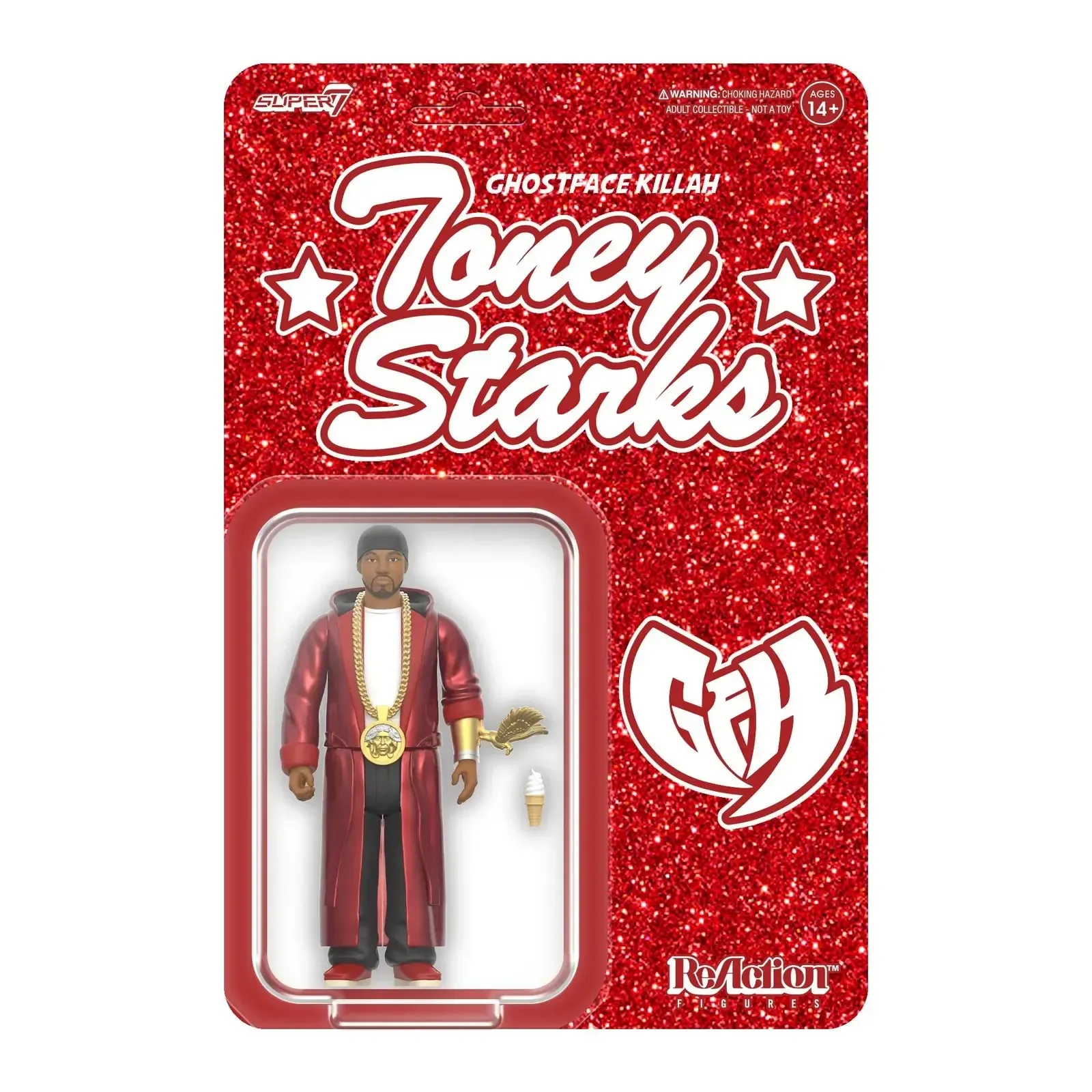 Ghostface Killah ReAction Figures: Ghostface Killah (Toney Starks) Super7