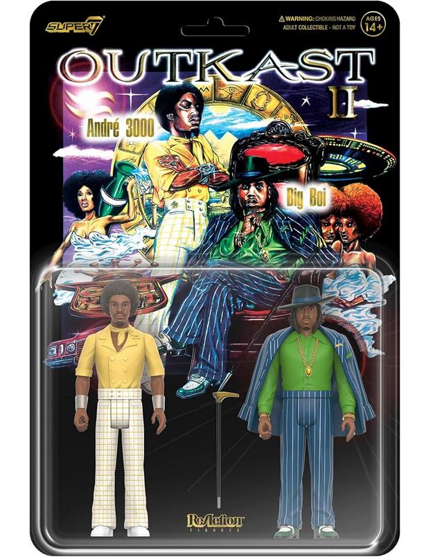 Outkast Aquemini Big Boi and André 3000 - Outkast Action Figures