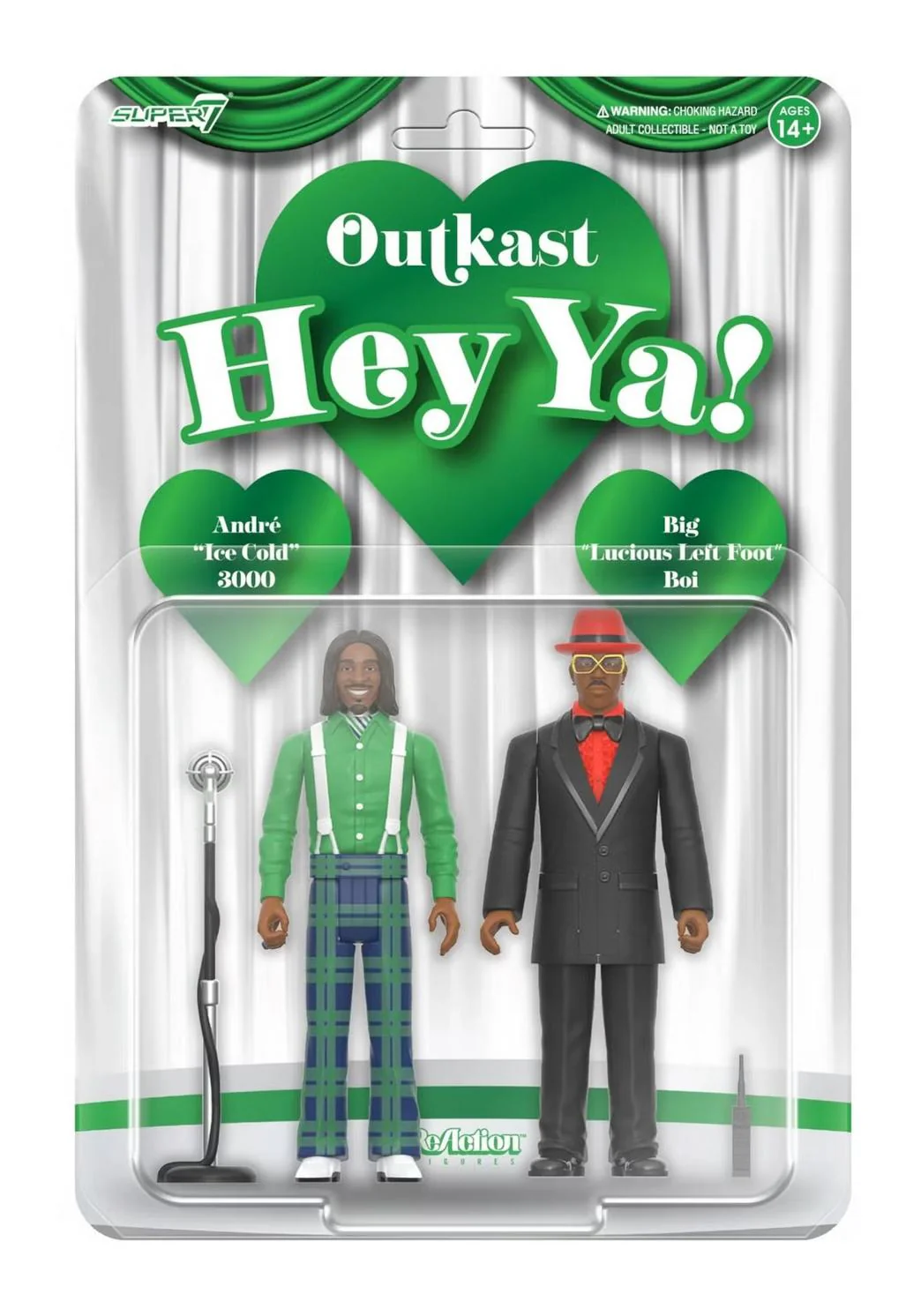 Outkast Reaction Figures Wave 04 - Outkast (Hey Ya!)