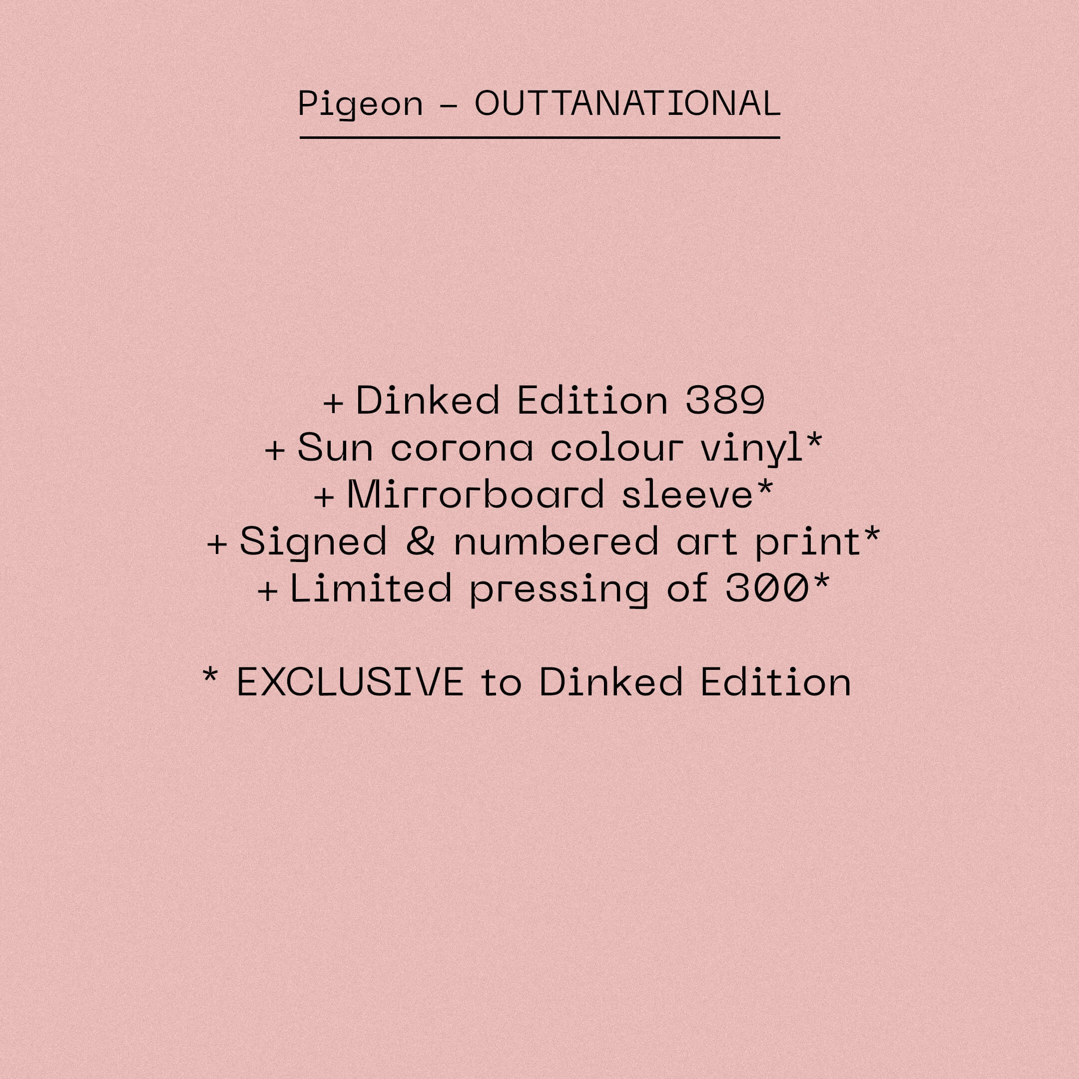 Pigeon - OUTTANATIONAL - Image 7