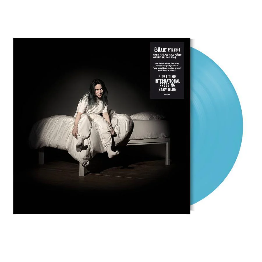 Billie Eilish - WHEN WE ALL FALL ASLEEP, WHERE DO WE GO? [baby blue] - Image 2