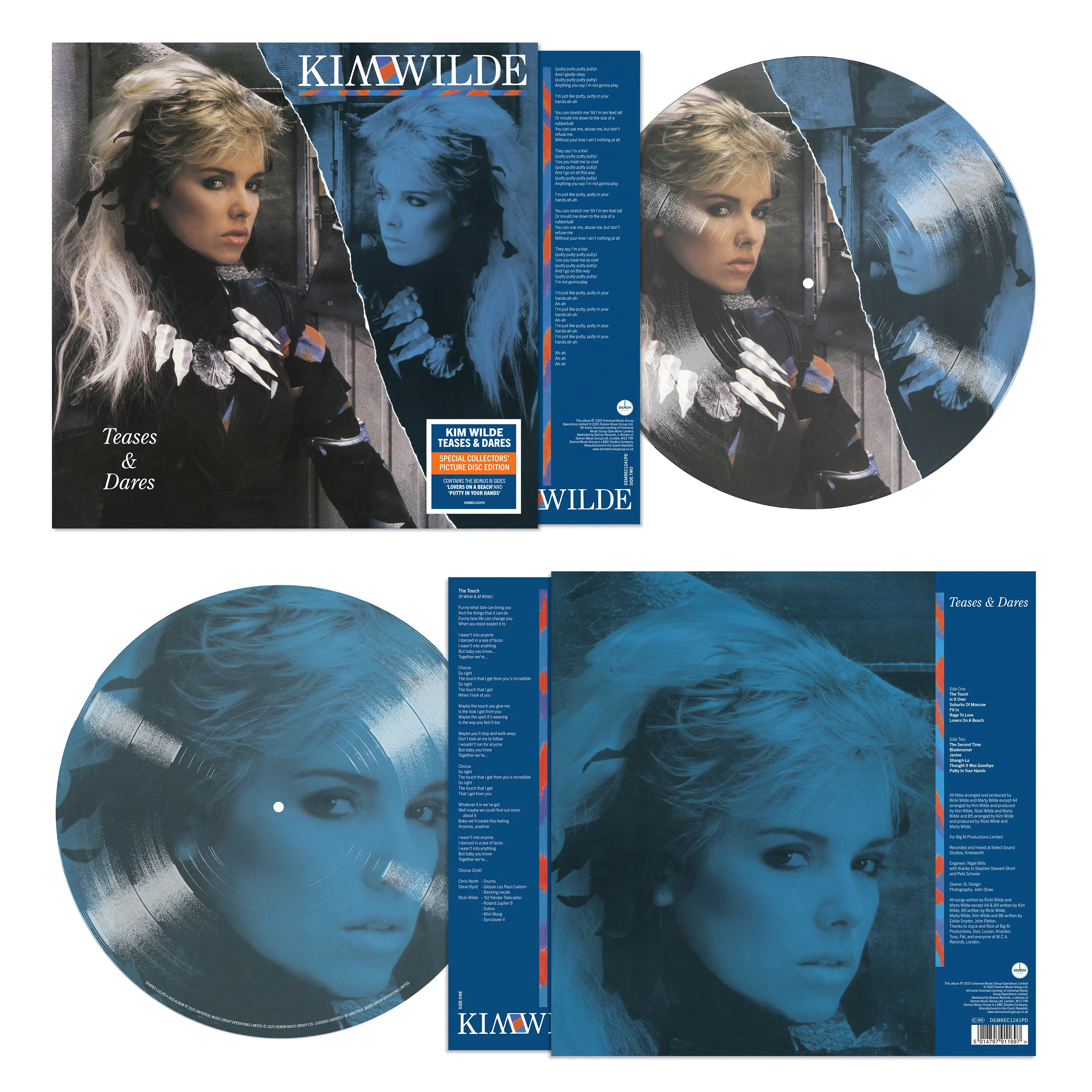 Kim Wilde - Teases & Dares (Picture Disc)