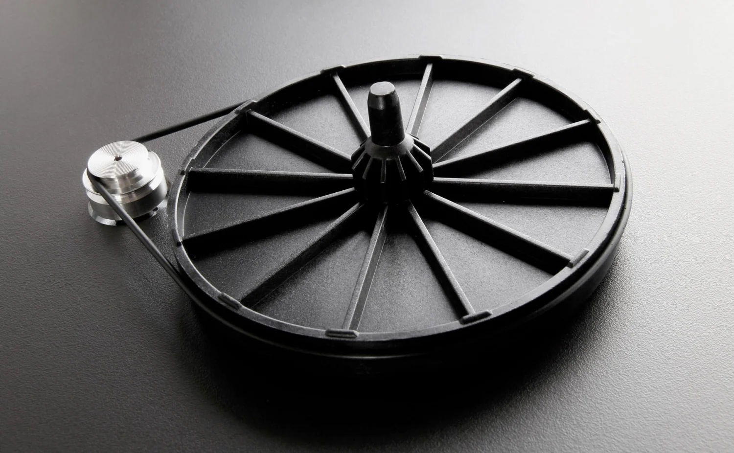 Rega Planar 1 Matt Black Turntable - Image 5