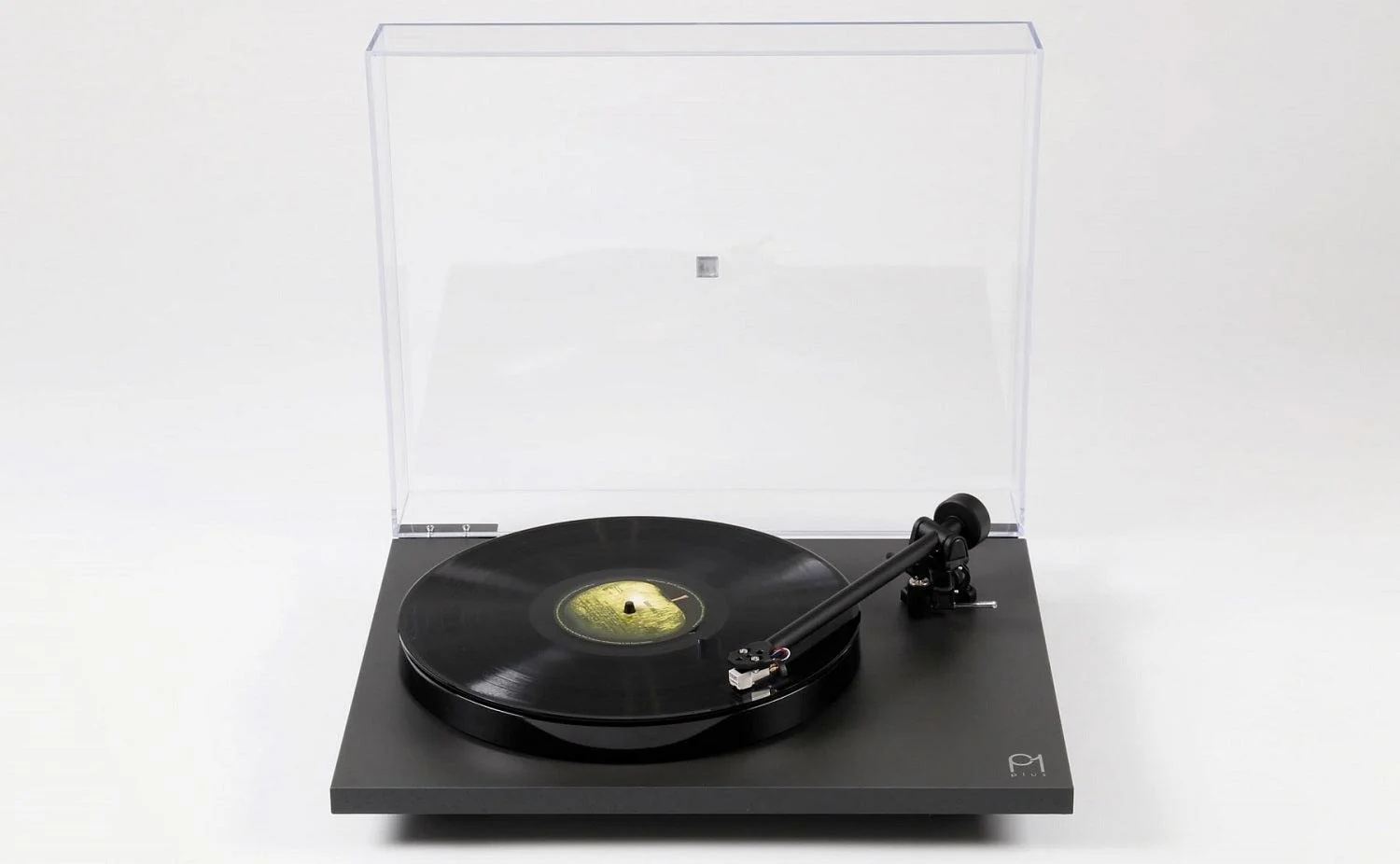 Rega Planar 1 Plus Matt Black Turntable - Image 4