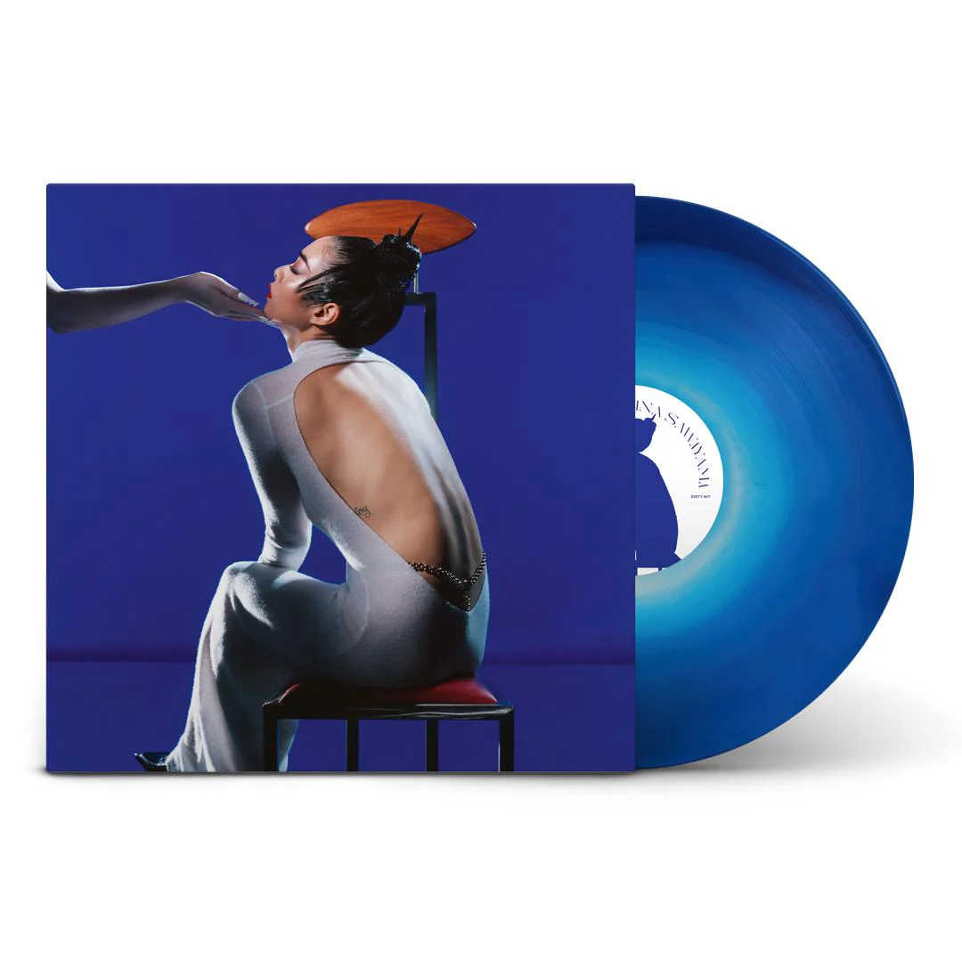 Rina Sawayama - Hold The Girl (Blue Cover) Opaque White and Cobalt Blue Colour Mix LP - Image 2