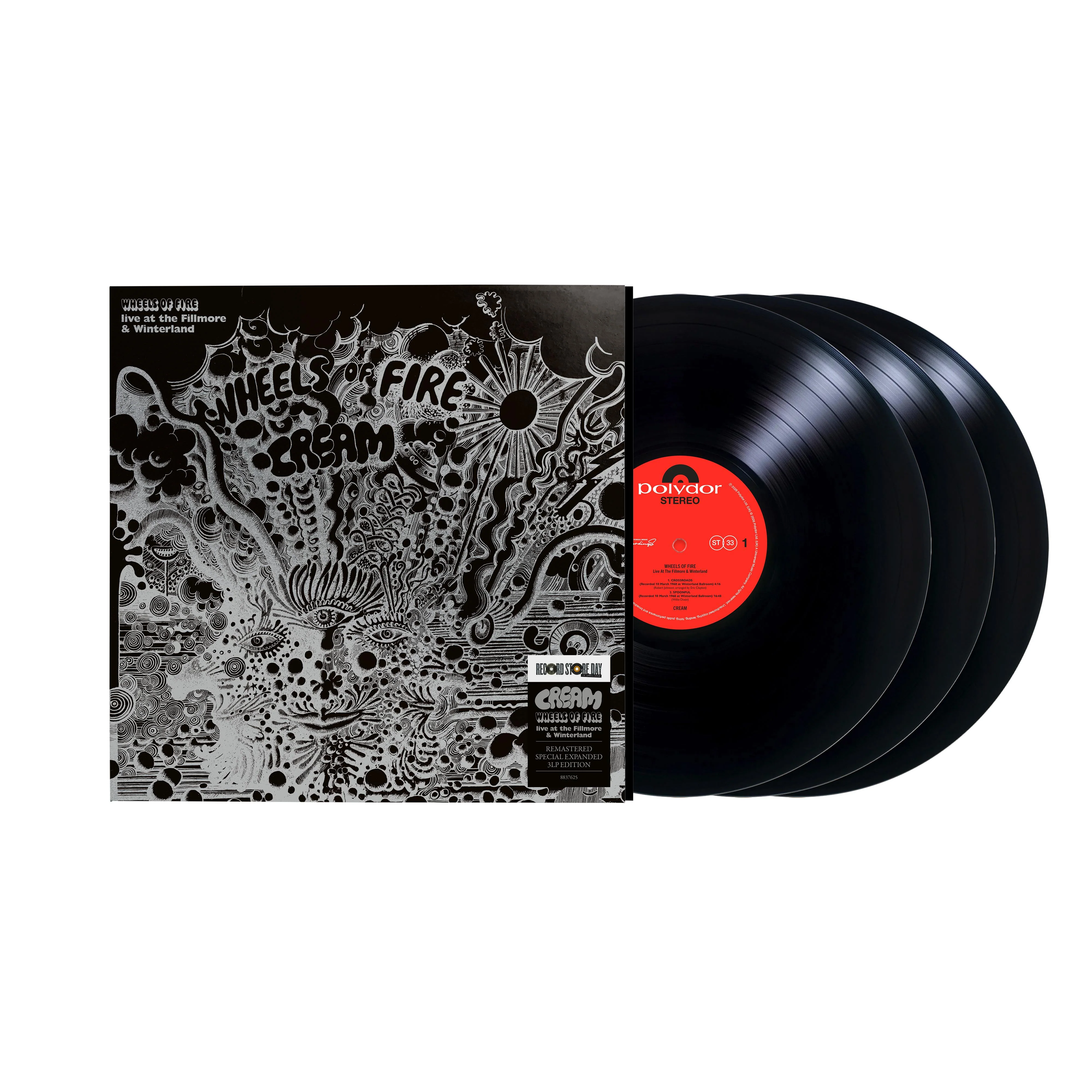 Cream - Wheels Of Fire: Live At The Fillmore & Winterland (RSD 2026) - Image 2