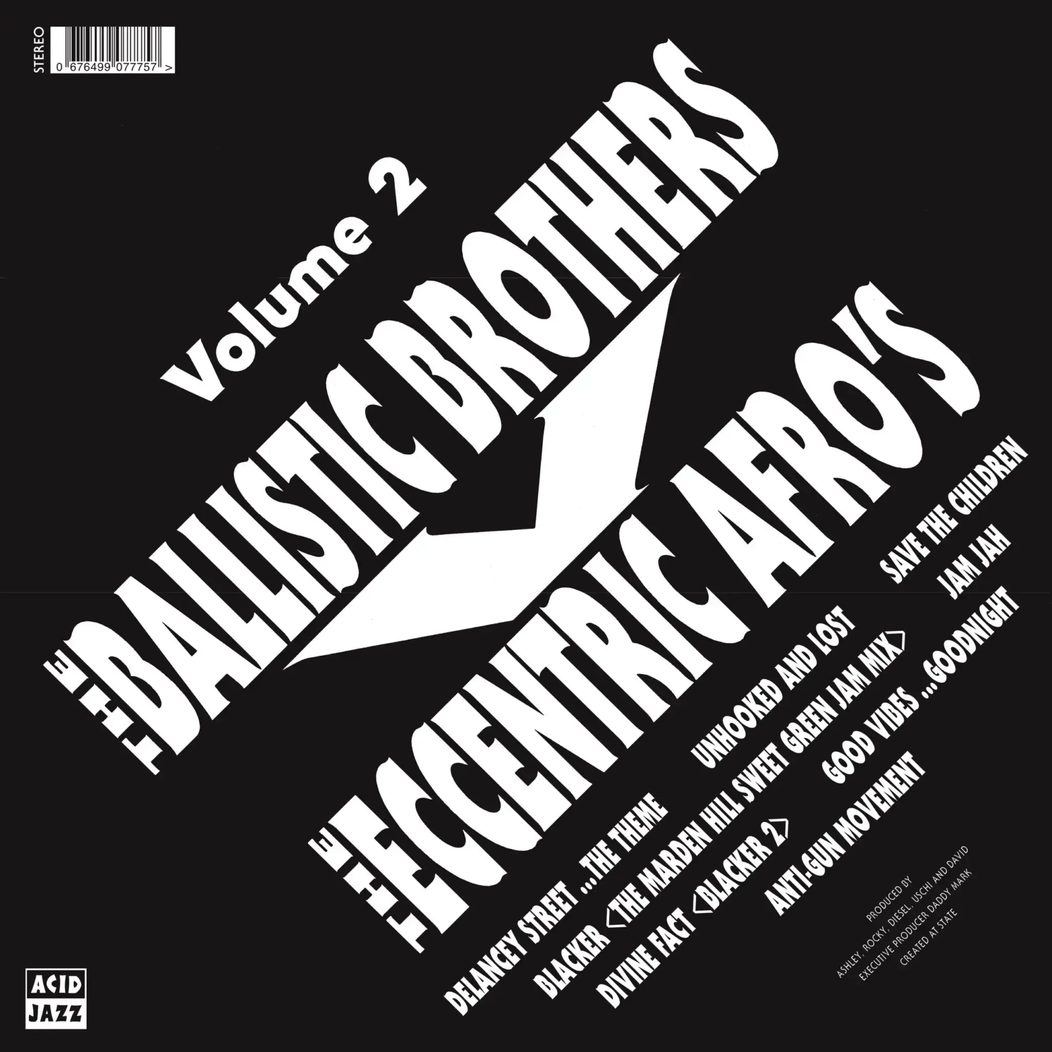 The Ballistic Brothers - The Ballistic Brothers Vs The Eccentric Afros - Volume 2