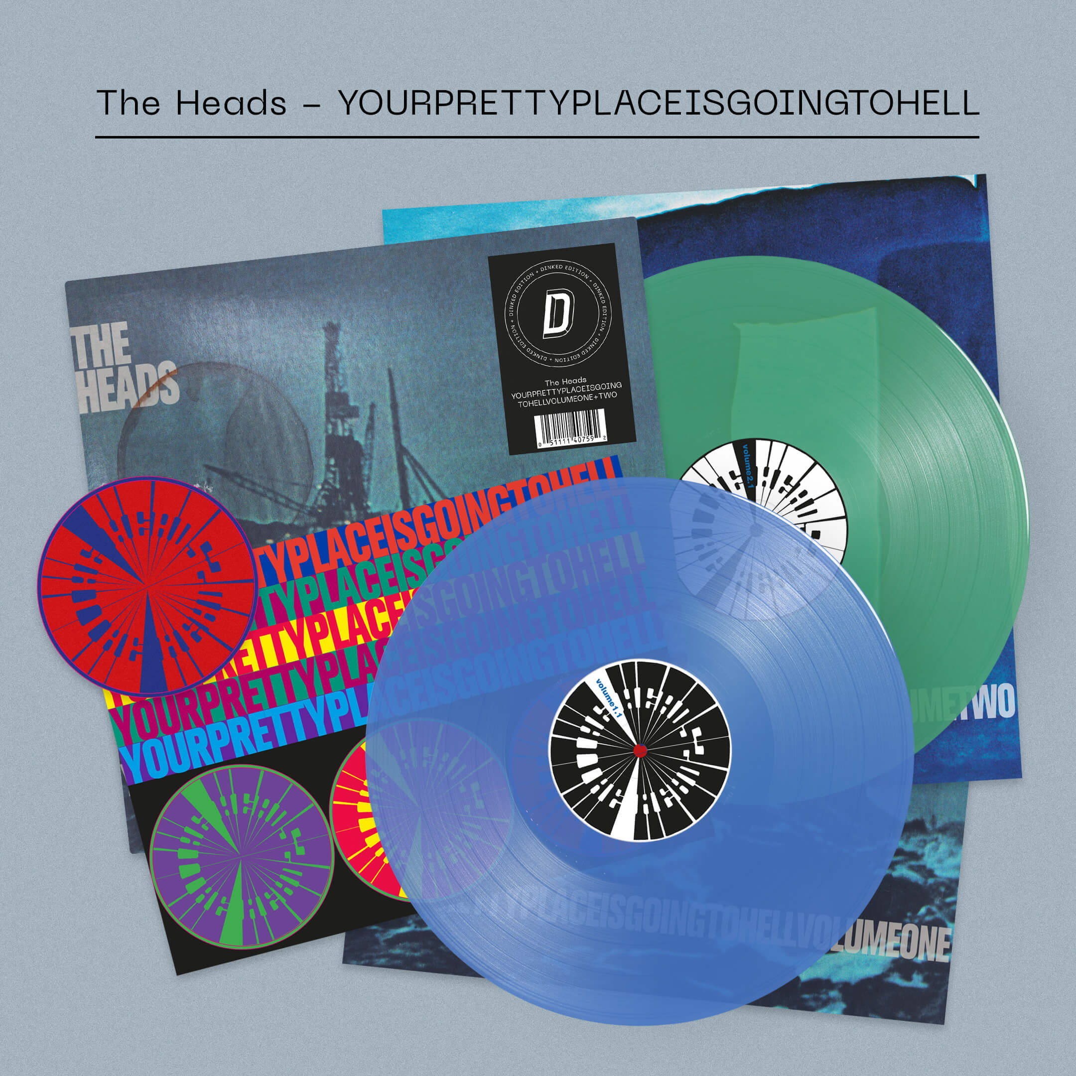 THE HEADS - YOURPRETTYPLACEISGOINGTOHELL - Image 4