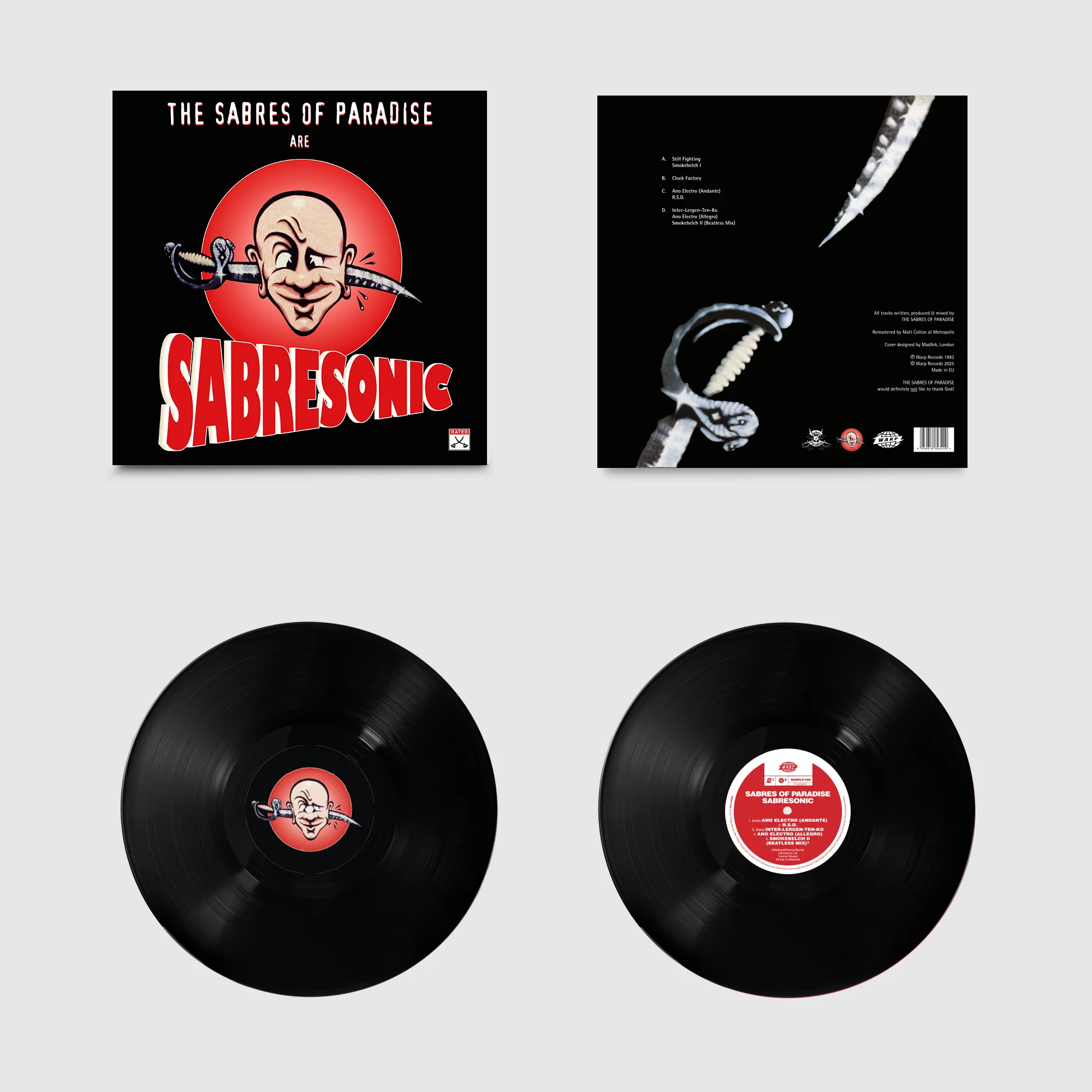 The Sabres Of Paradise - Sabresonic (Remastered) - Image 2
