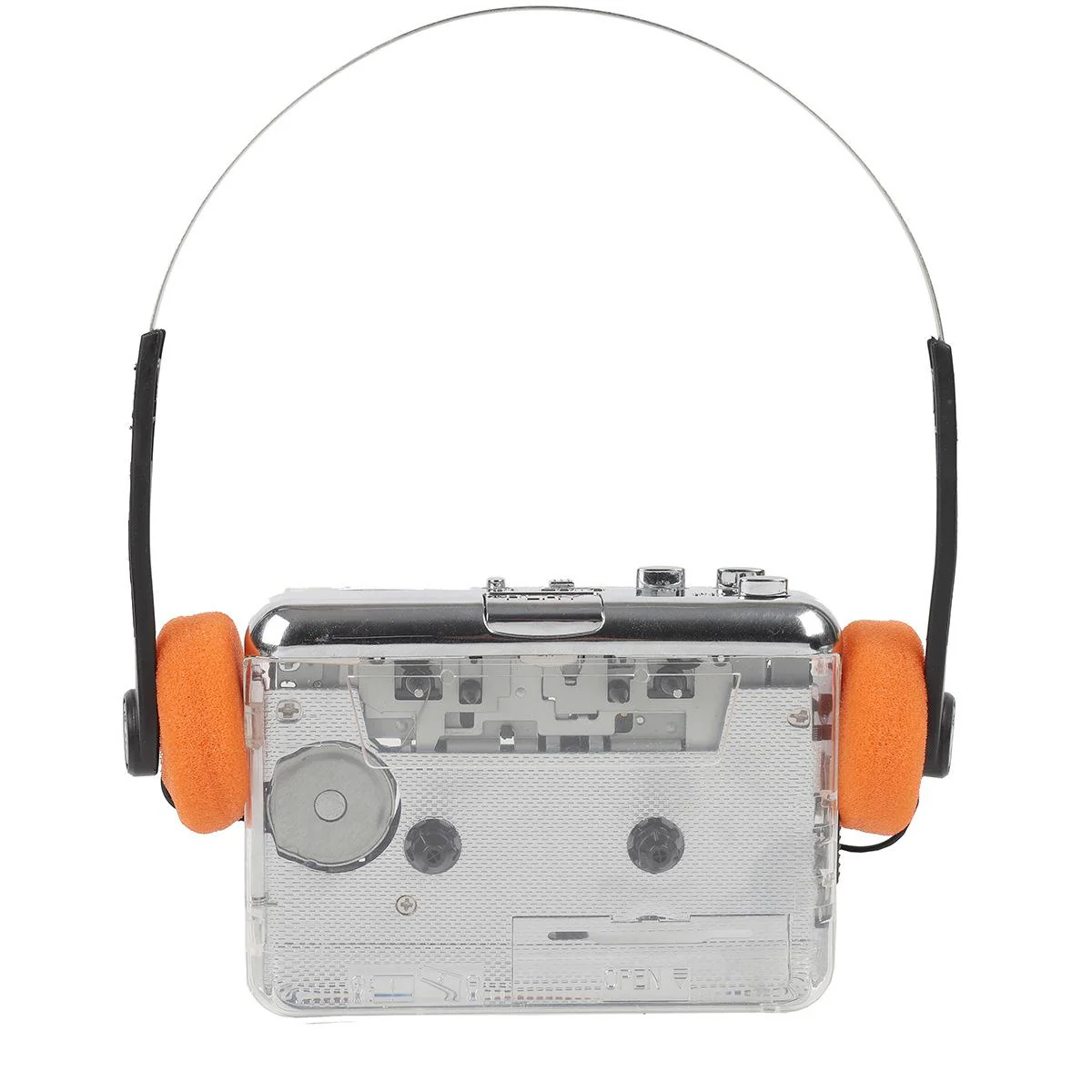 Copper Flywheel Tape Converter Type-C Cassette to MP3 Player (Transparent) - Image 6