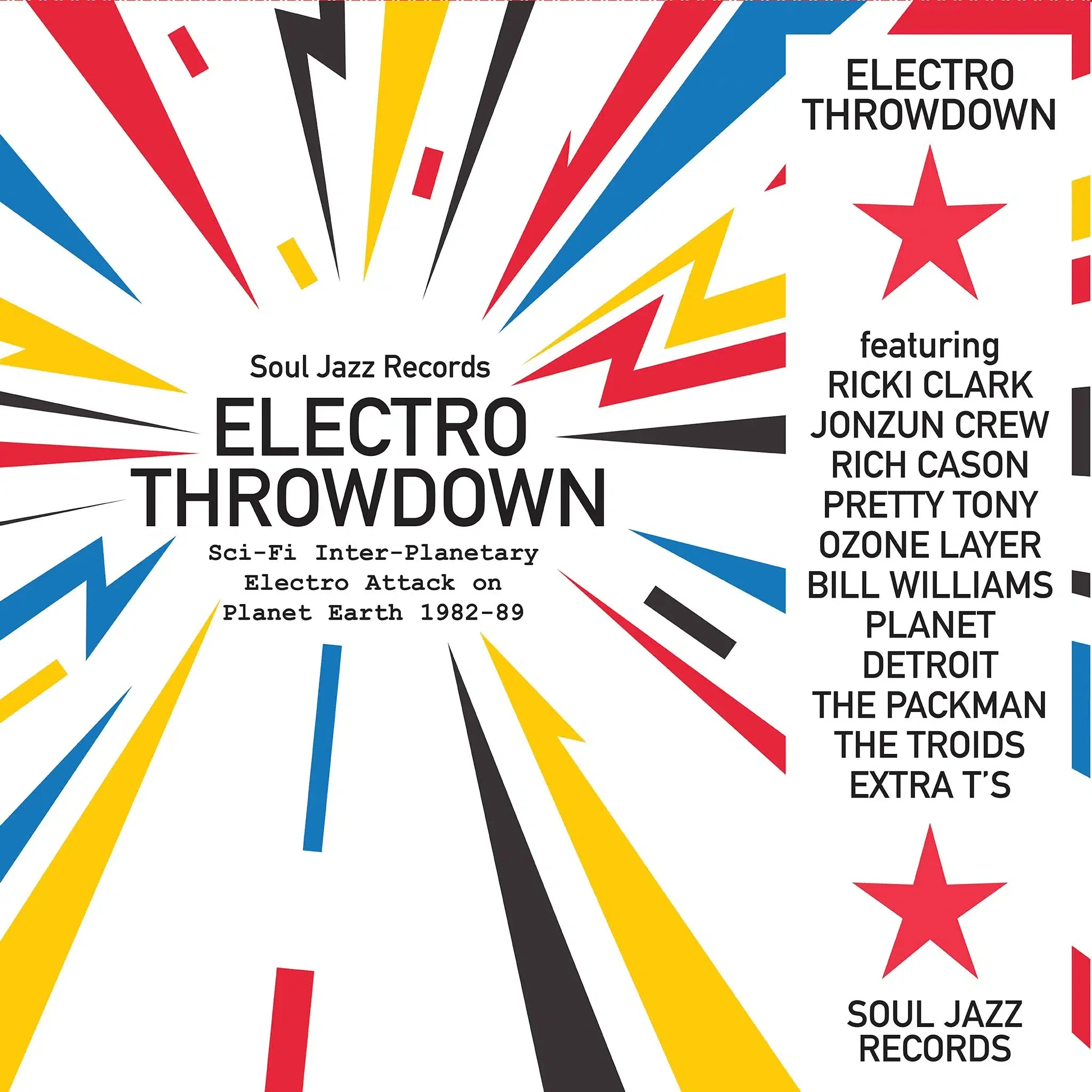Various - Electro Throwdown – Sci-Fi Inter-Planetary Electro Attack on Planet Earth 1982-89