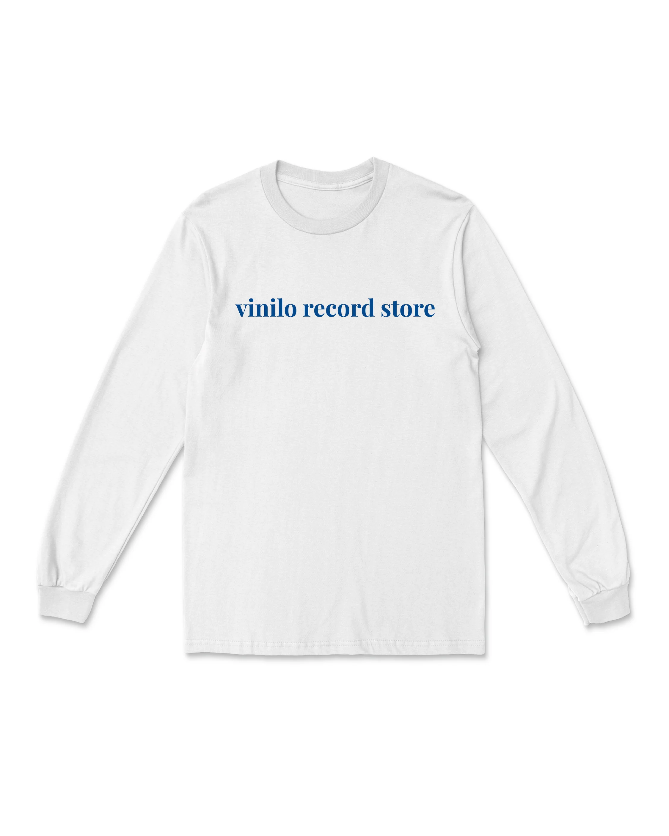 Vinilo Long Sleeve Royal Blue T-Shirt