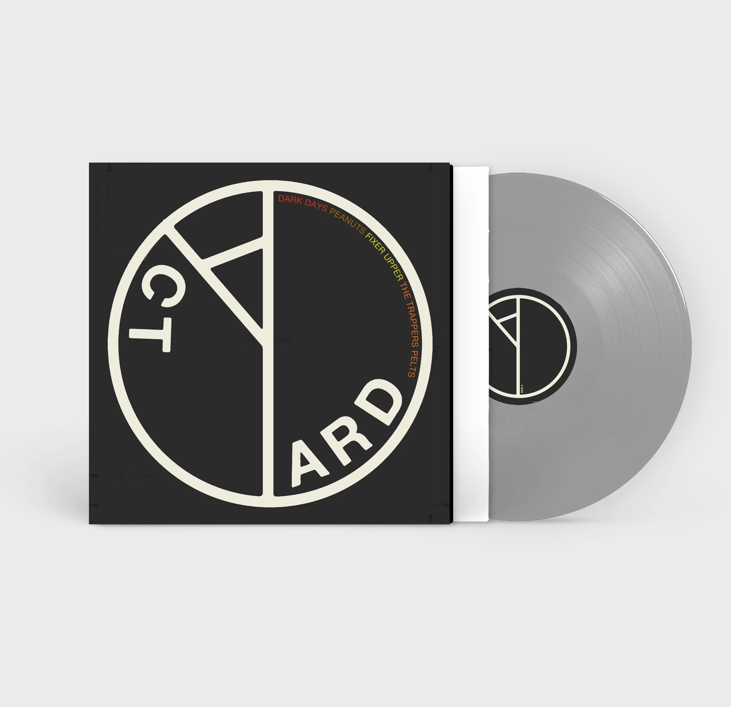 Yard Act - Dark Days EP (Silver Vinyl Repress) - Image 2
